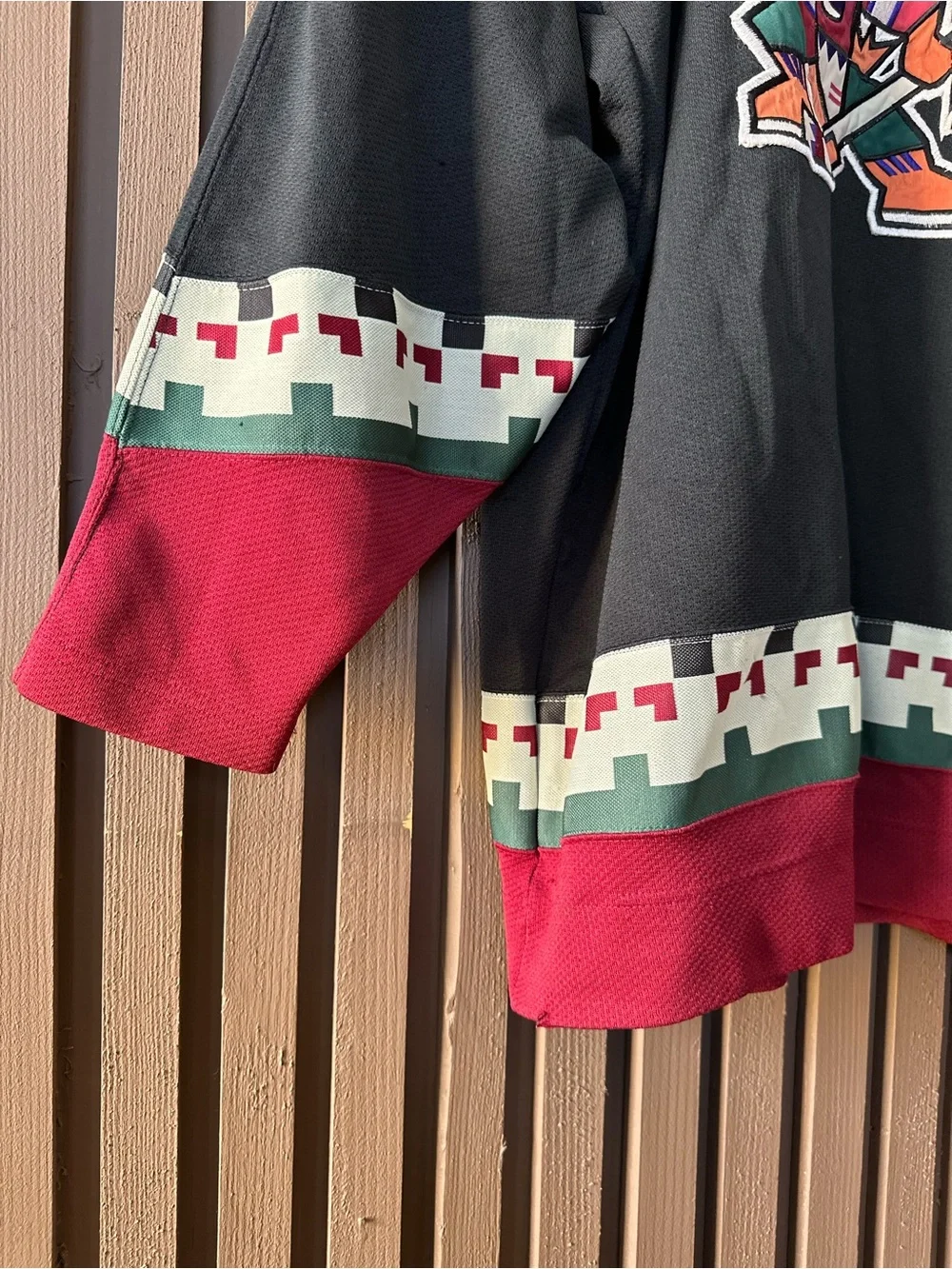 Phoenix Coyotes Vintage Kachina Starter NHL Hockey Jersey Mens Large L